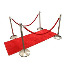 Rope Barrier and Red Carpet